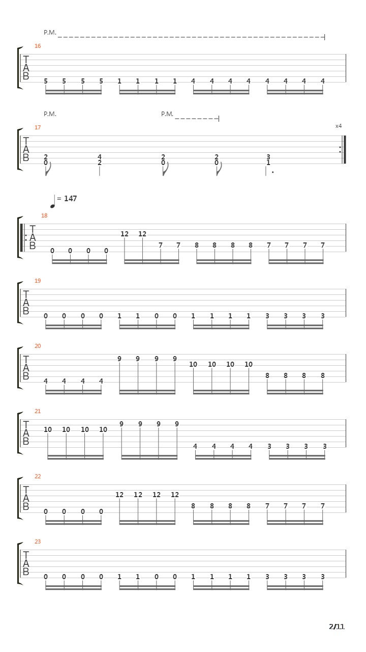 Trigrammaton吉他谱