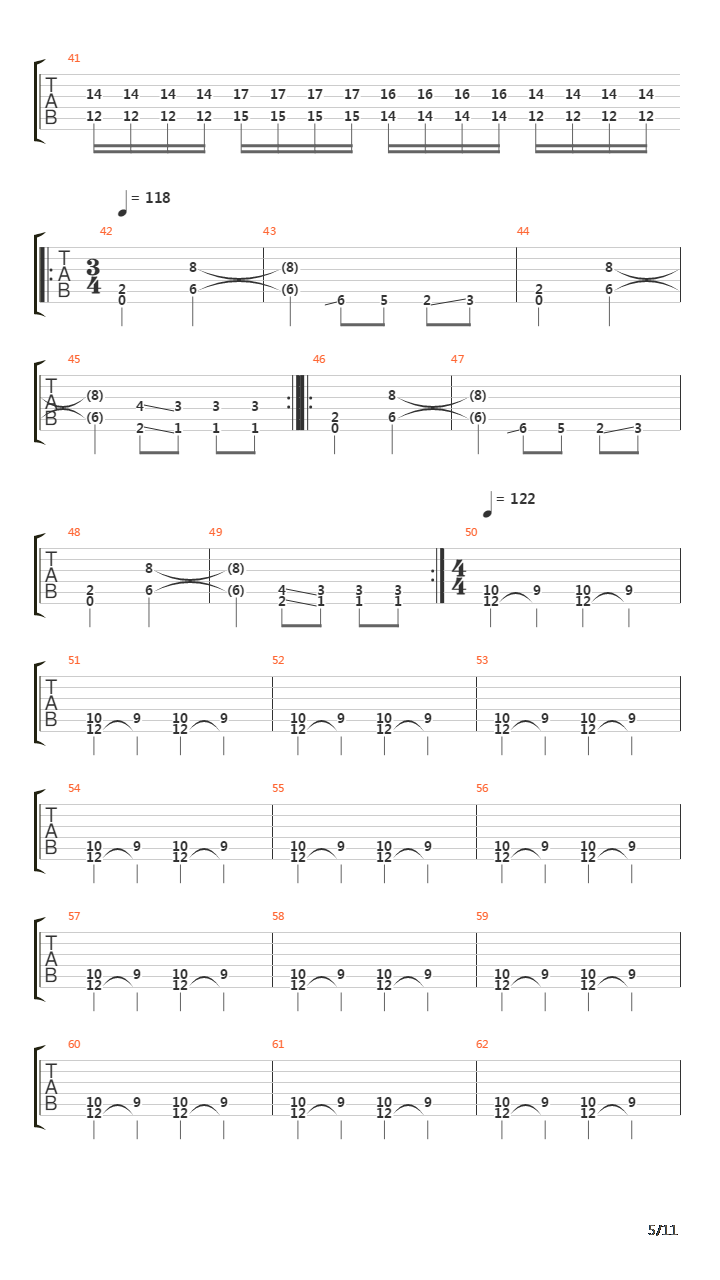 Trigrammaton吉他谱