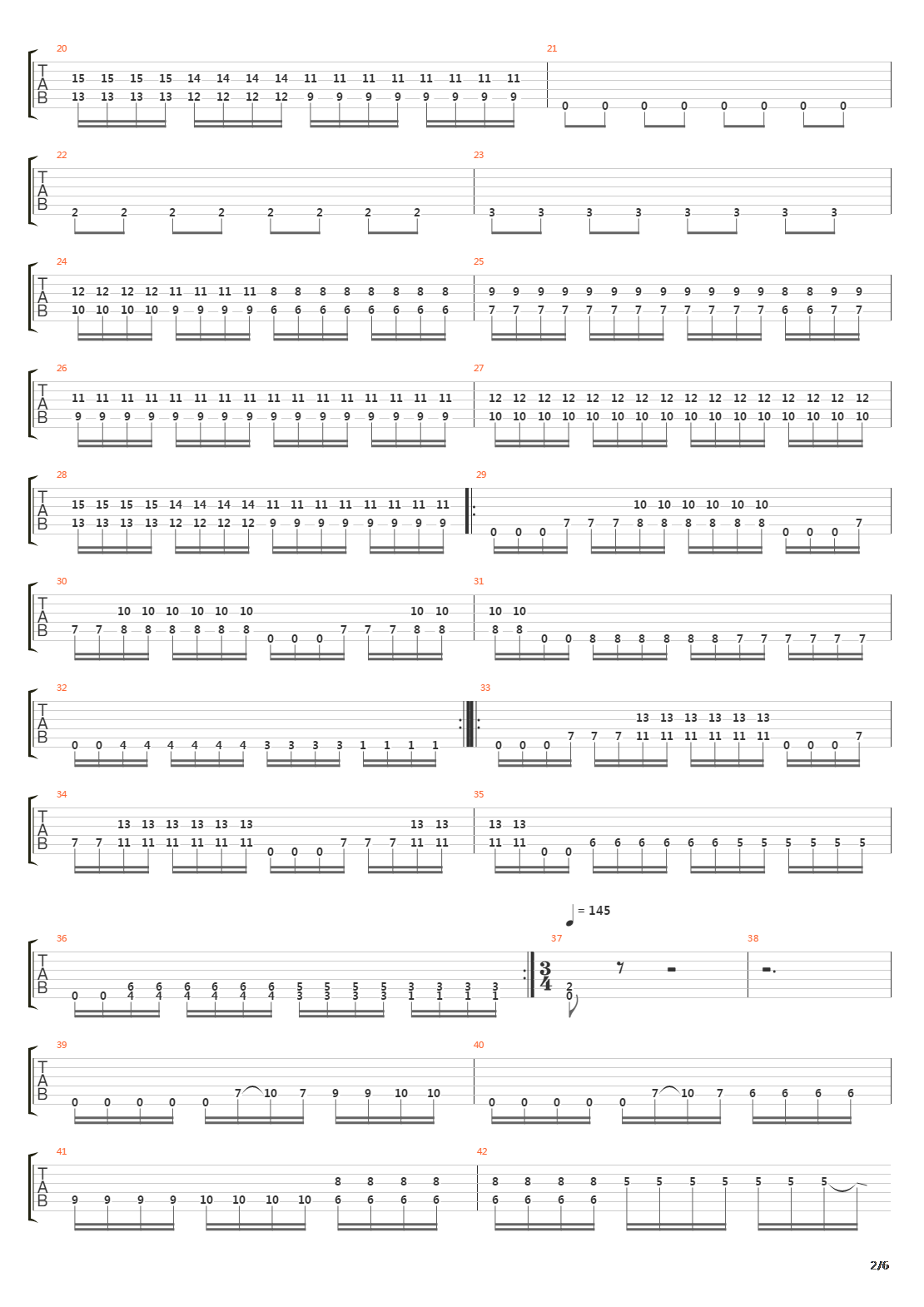Whirlwind Journey吉他谱