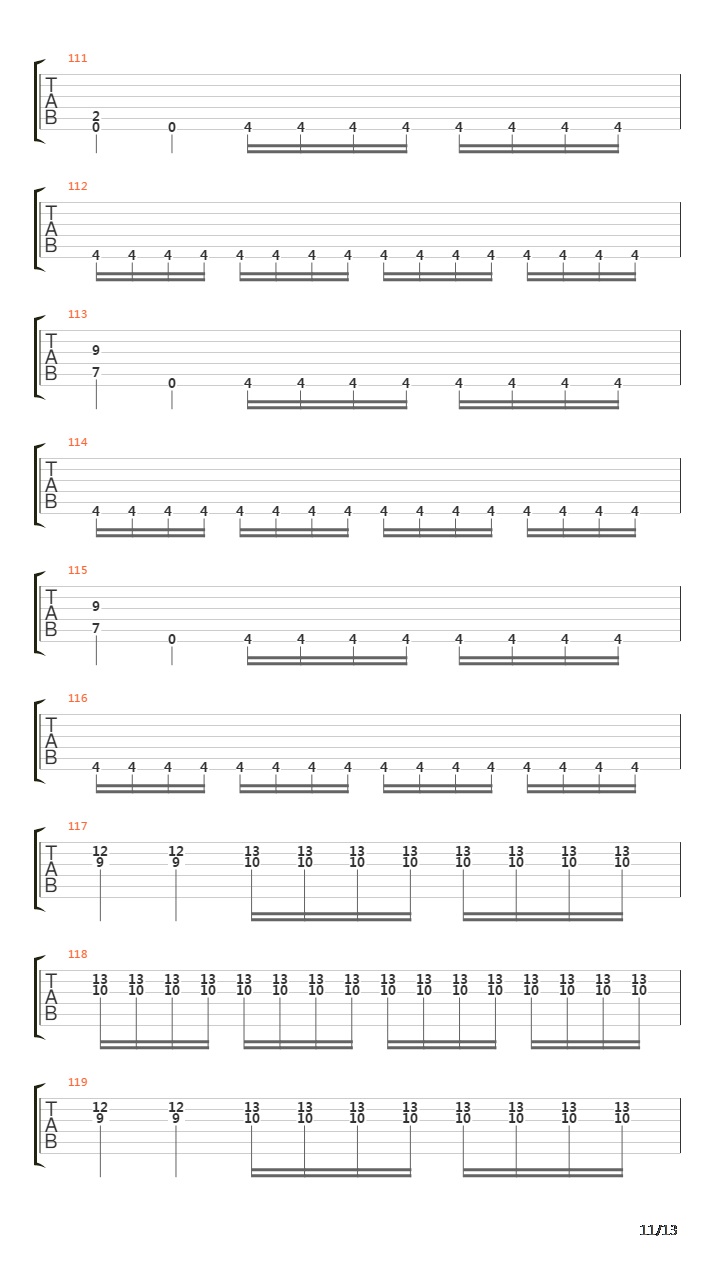 Whirlwind Journey吉他谱