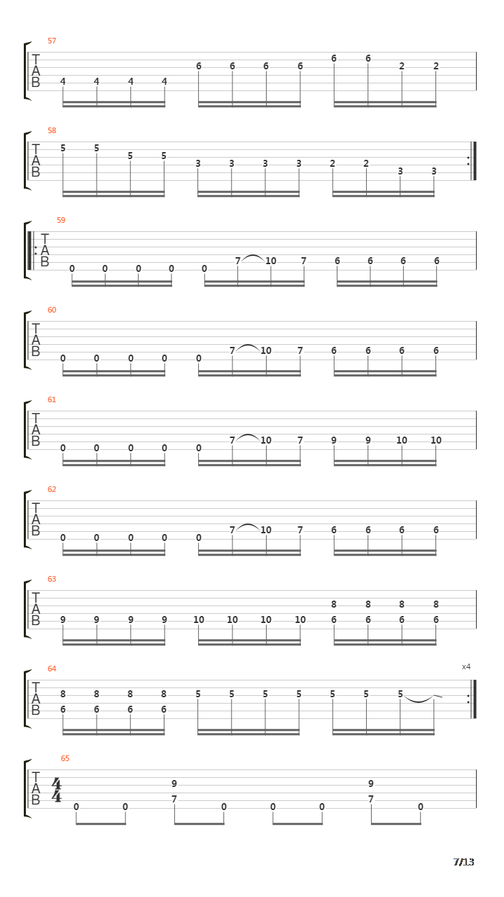 Whirlwind Journey吉他谱