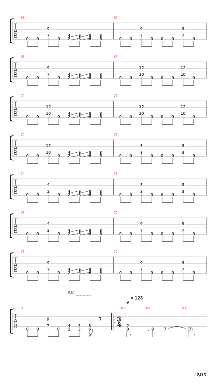 Whirlwind Journey吉他谱