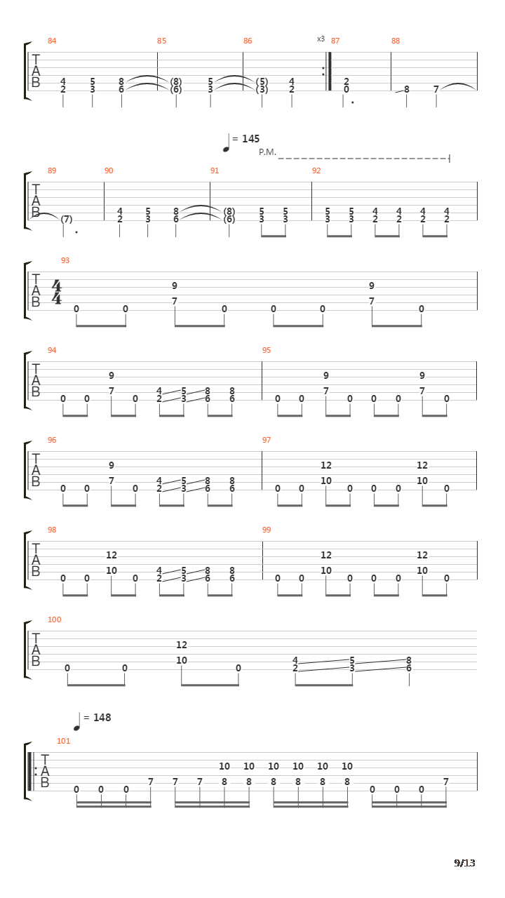 Whirlwind Journey吉他谱