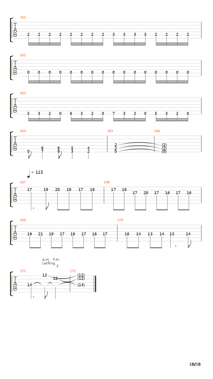 Persepolis吉他谱