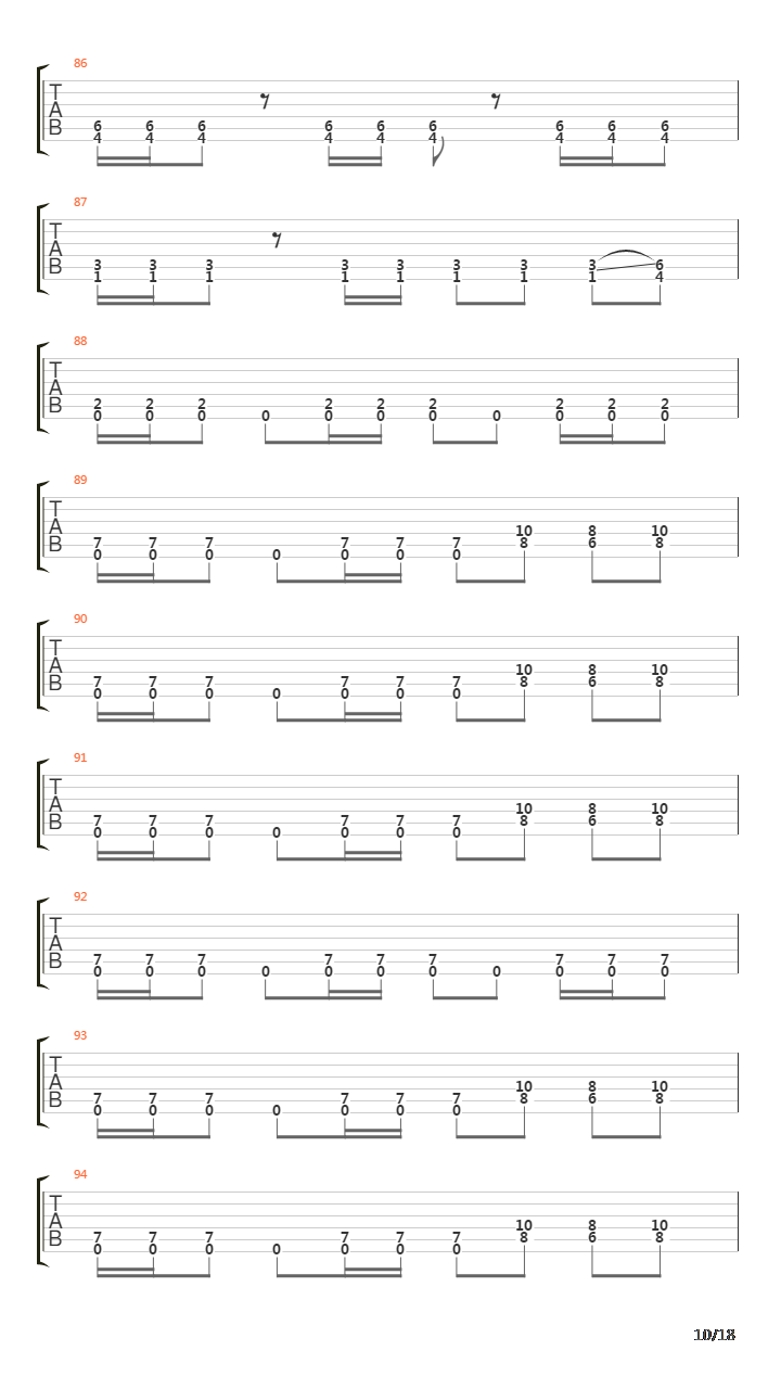 Persepolis吉他谱