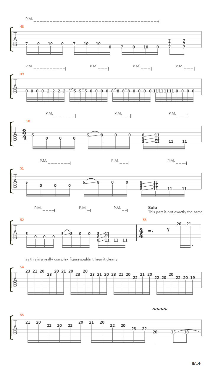 Failing Winds Of Hopeless Greed吉他谱