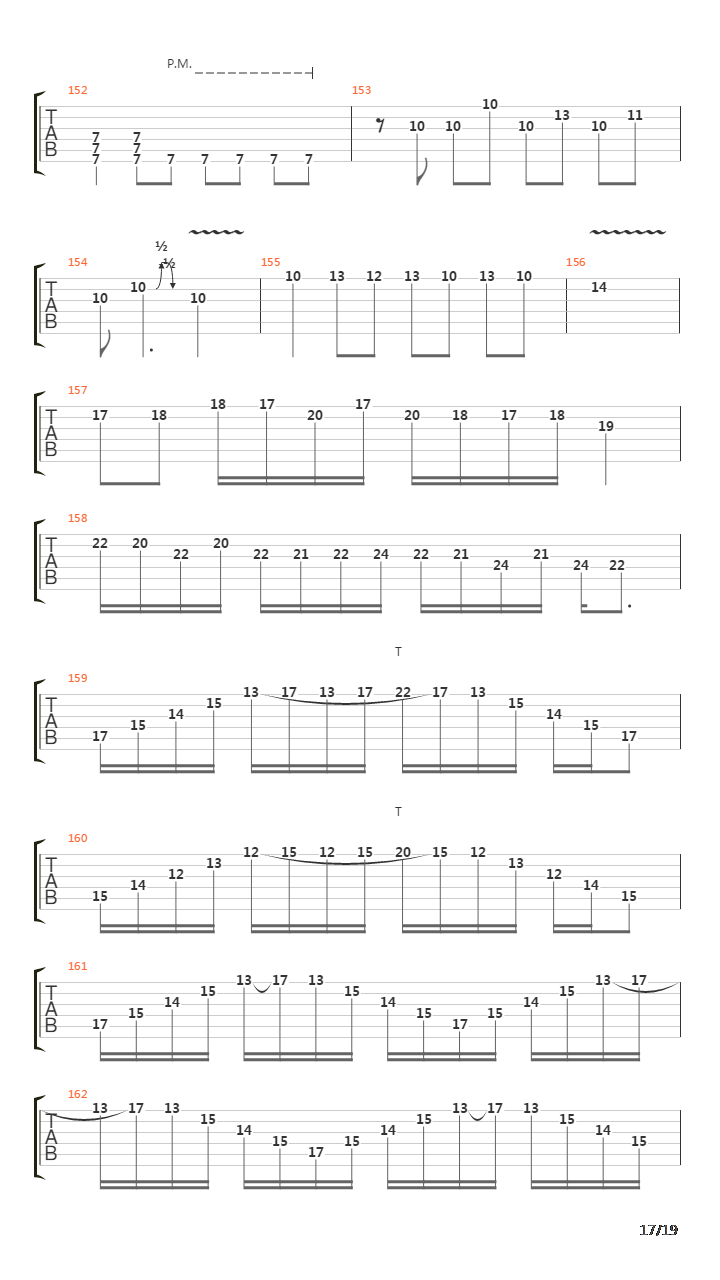 Overthrown吉他谱