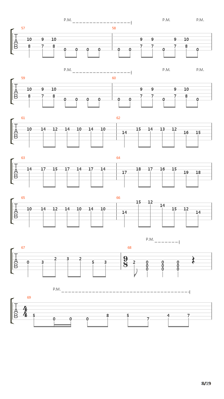 Overthrown吉他谱