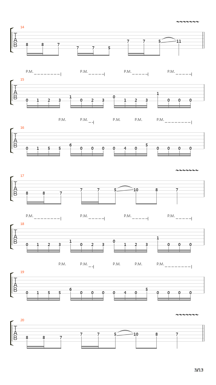 Violence In Fluid Triceratops吉他谱