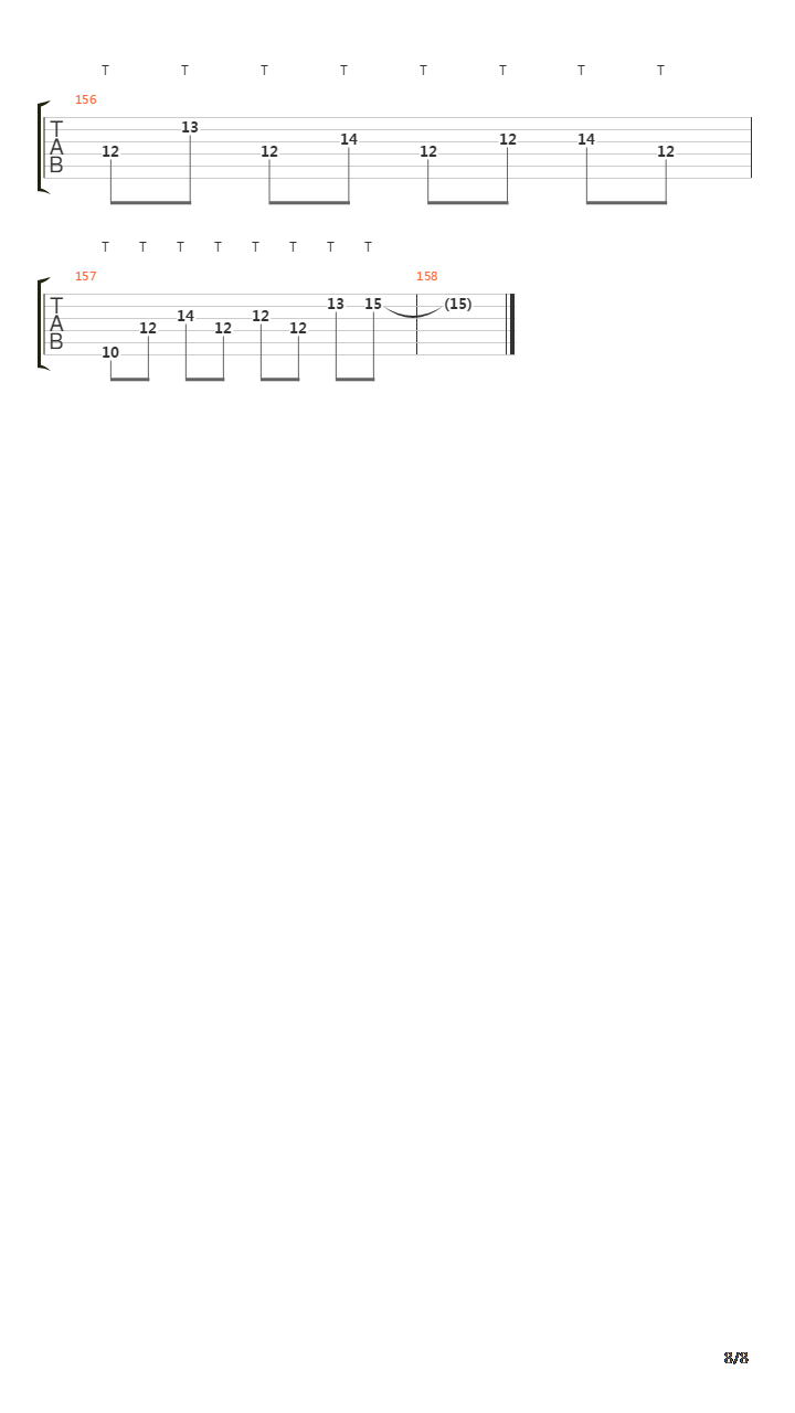 Left Unsaid吉他谱