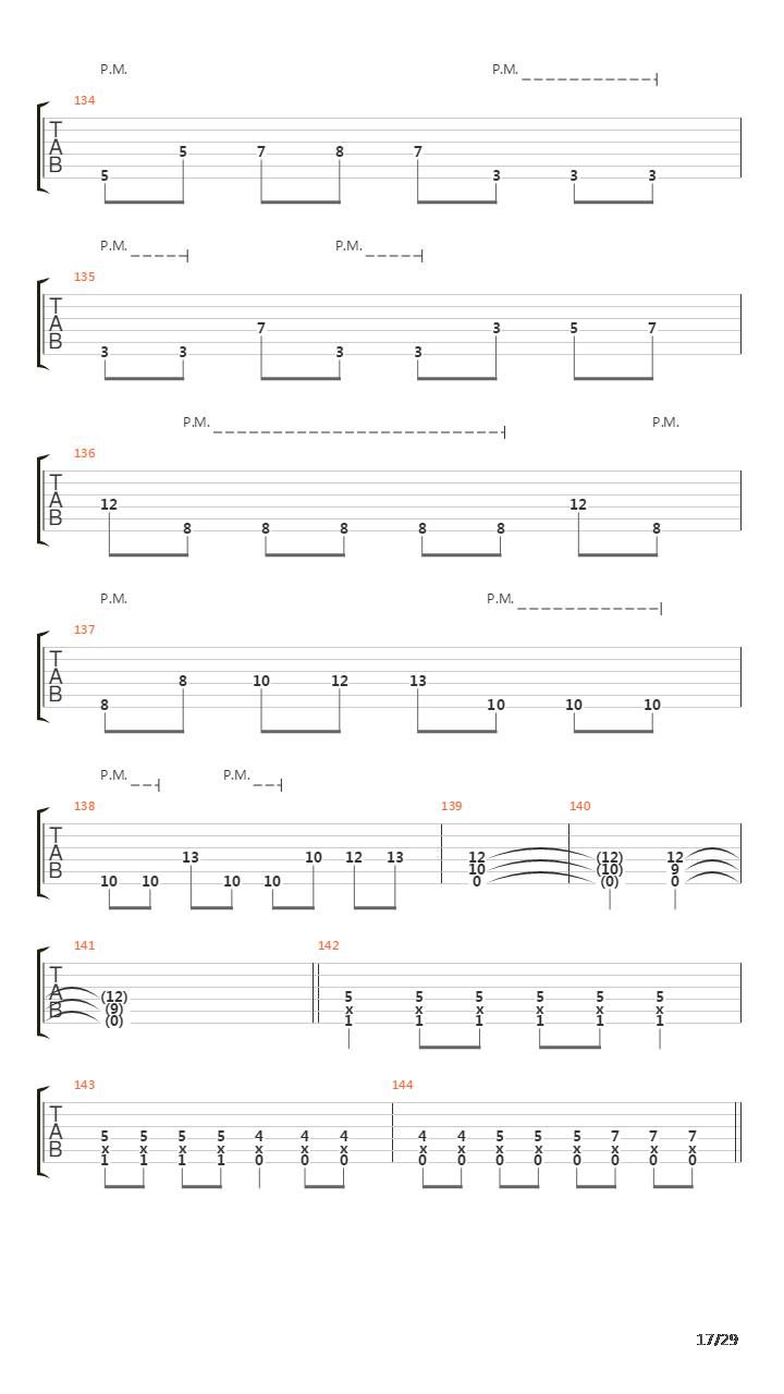 Conceptual Decay吉他谱
