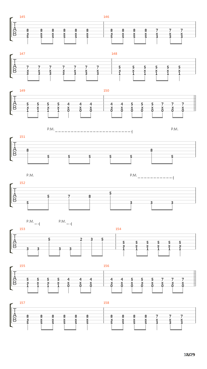 Conceptual Decay吉他谱