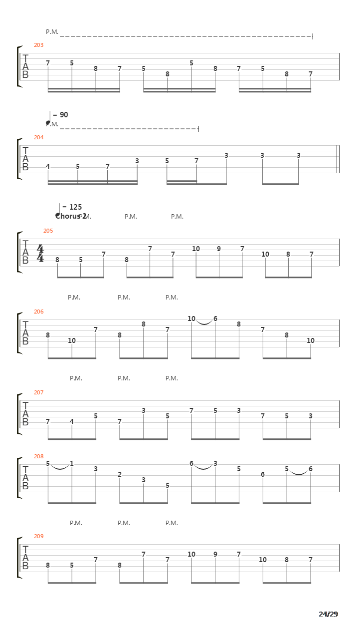 Conceptual Decay吉他谱