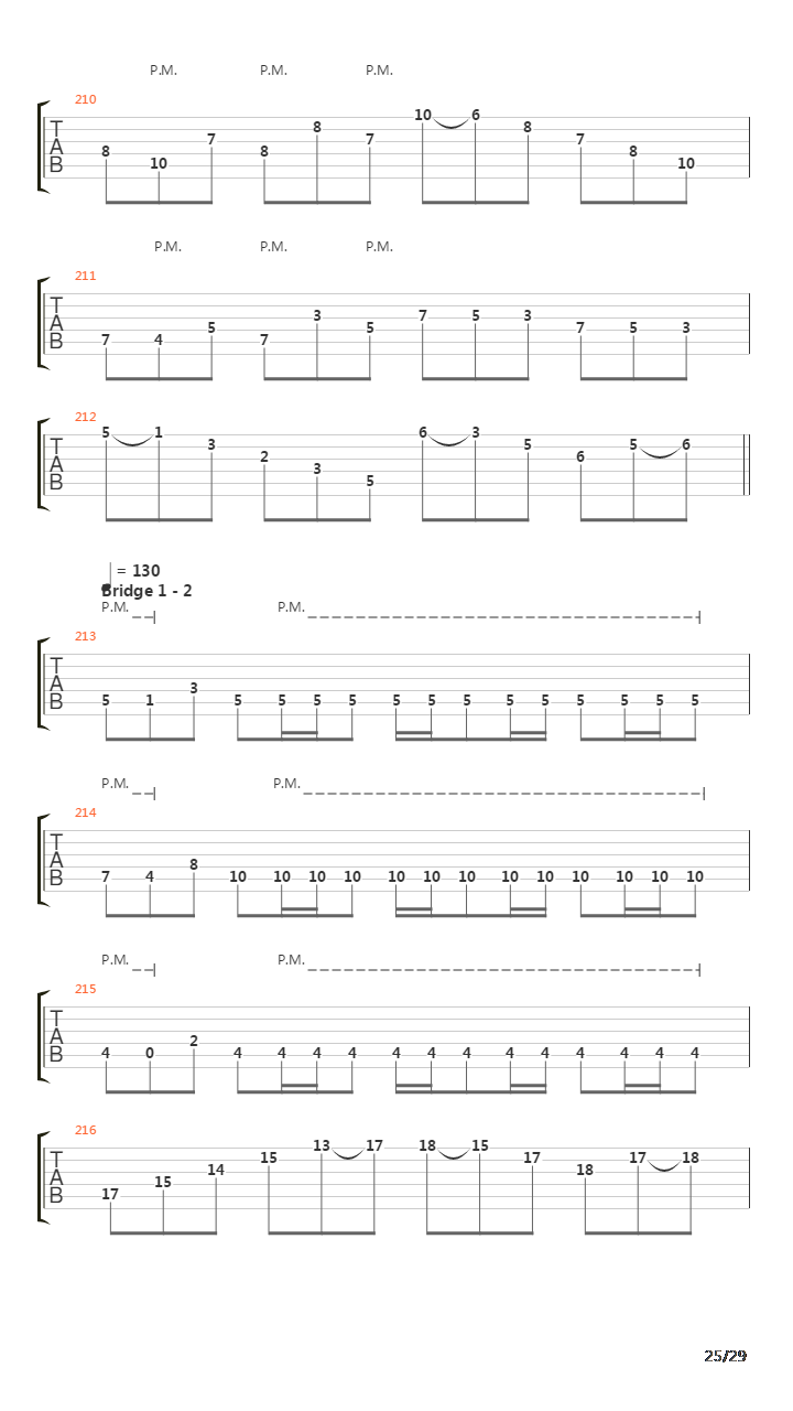 Conceptual Decay吉他谱