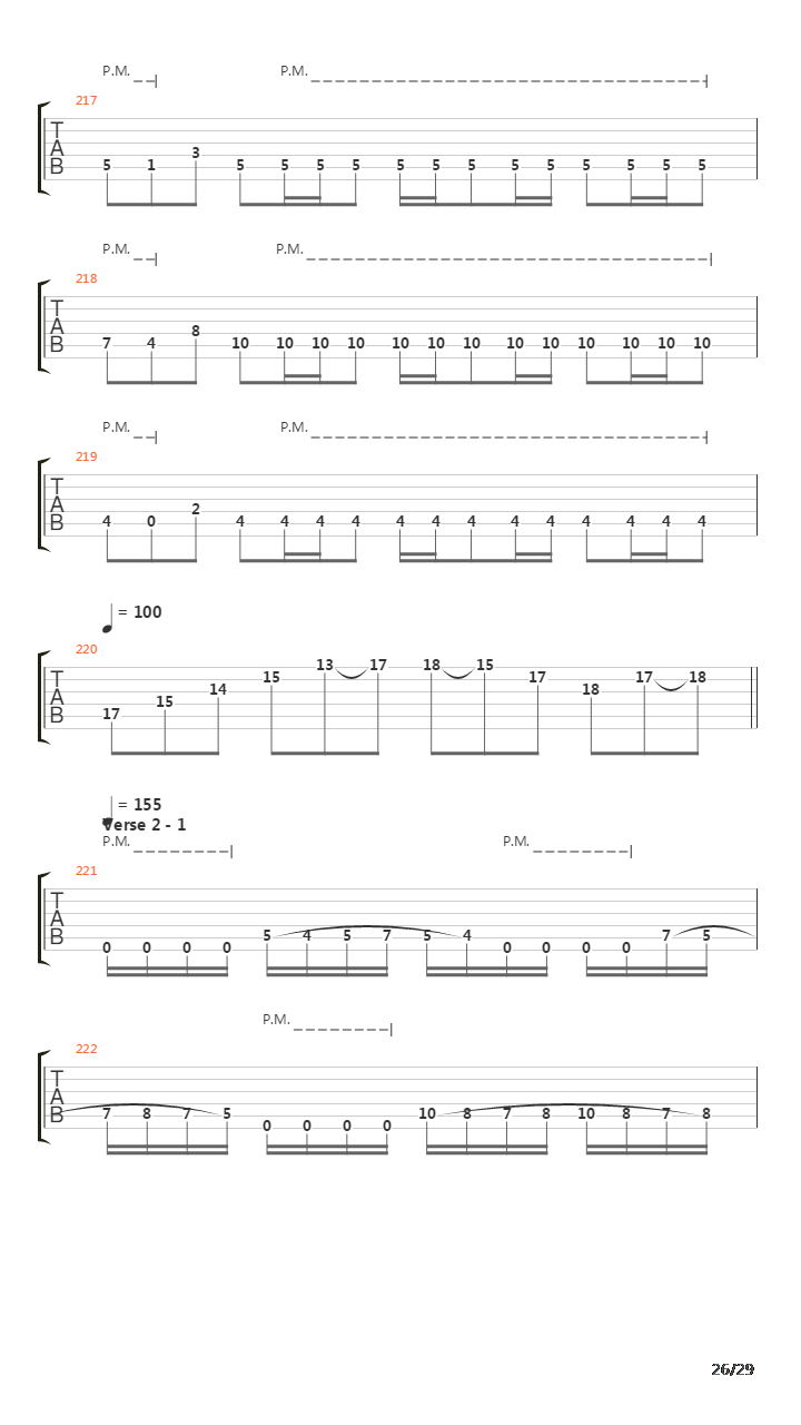 Conceptual Decay吉他谱