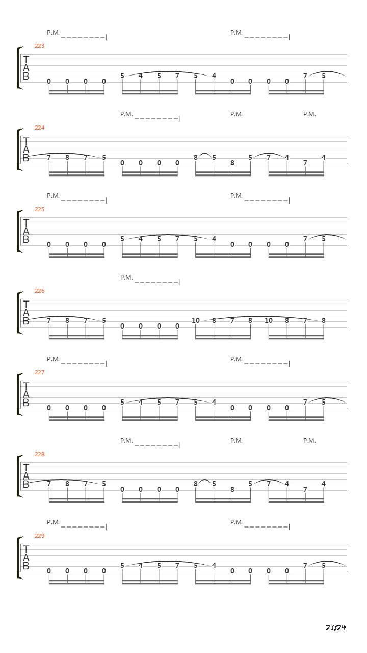 Conceptual Decay吉他谱