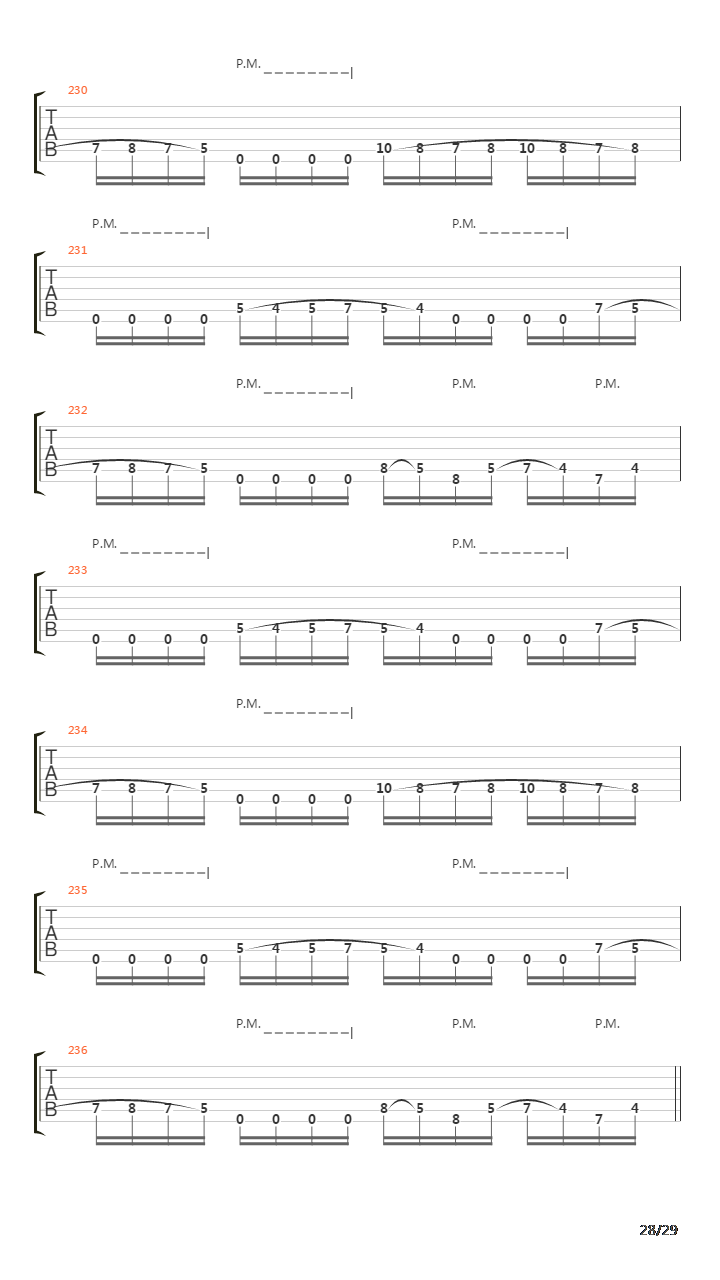 Conceptual Decay吉他谱