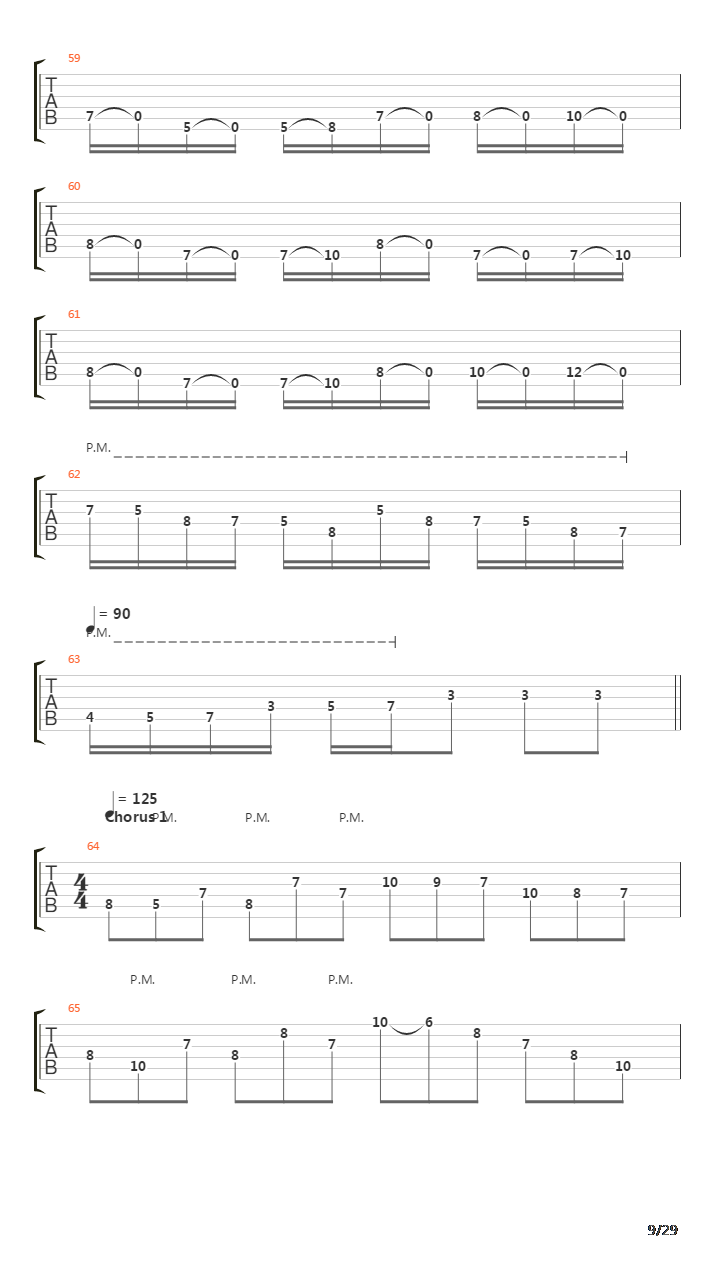 Conceptual Decay吉他谱