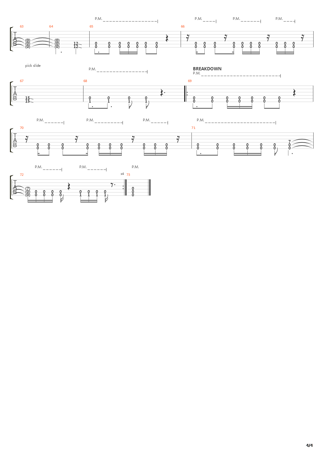Careless吉他谱