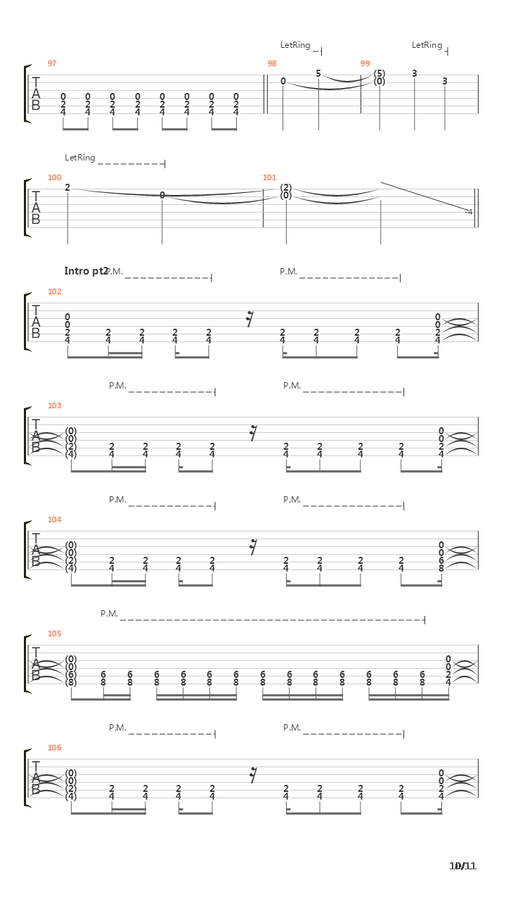 Piracy吉他谱