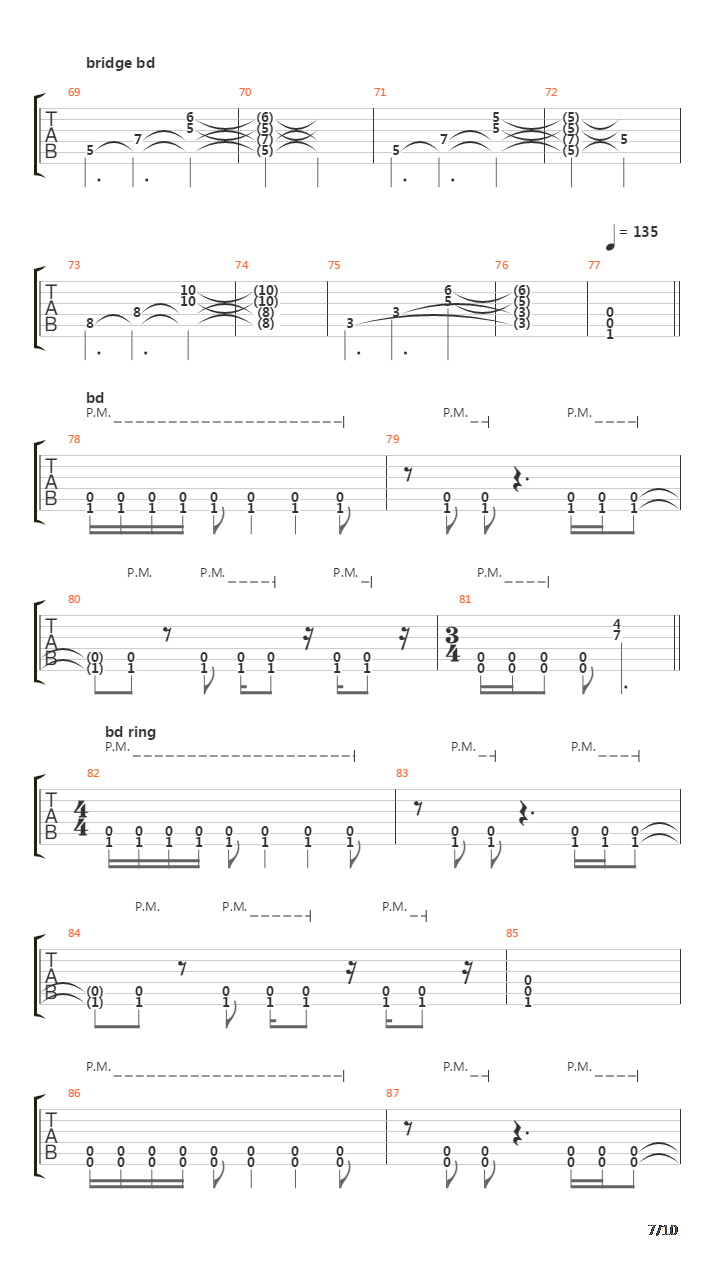 The Acceptance吉他谱