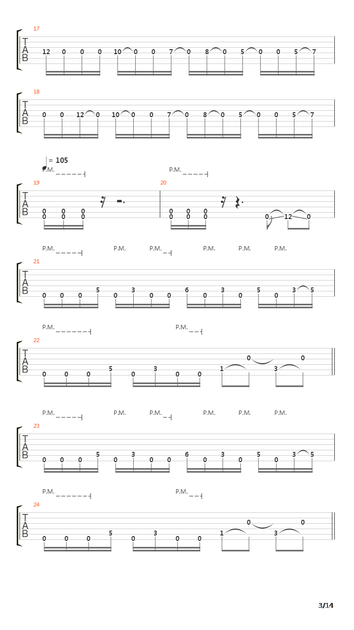 Catalyst Of Terror吉他谱