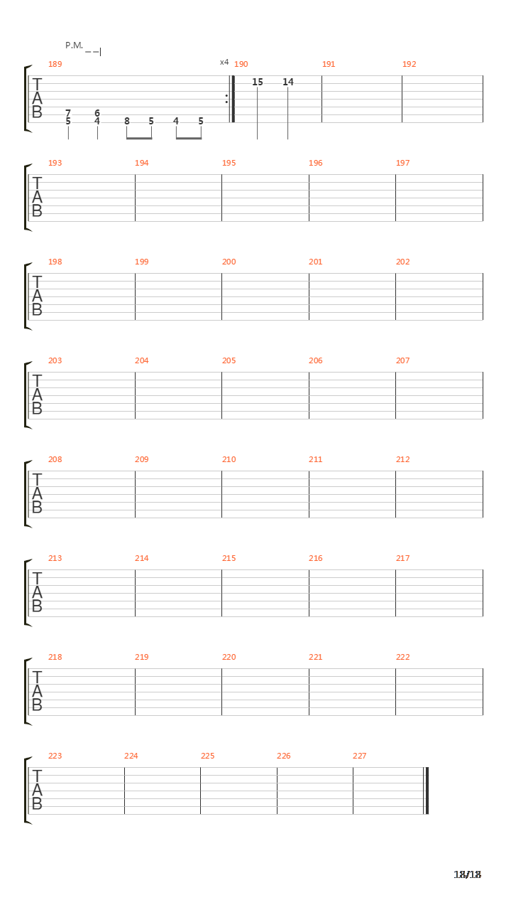 Torchbearer吉他谱
