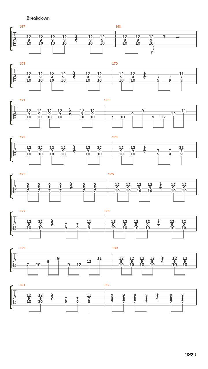 Moongate吉他谱