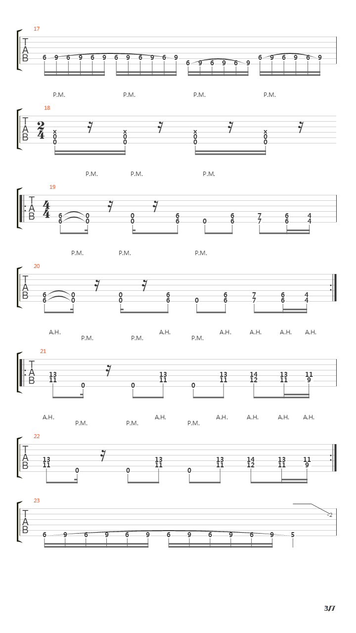 Corrido Del Asesino吉他谱