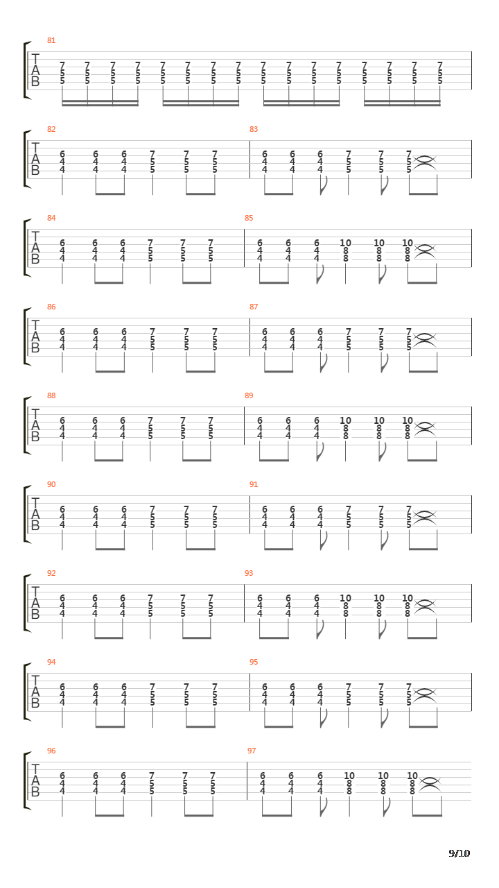 1064吉他谱