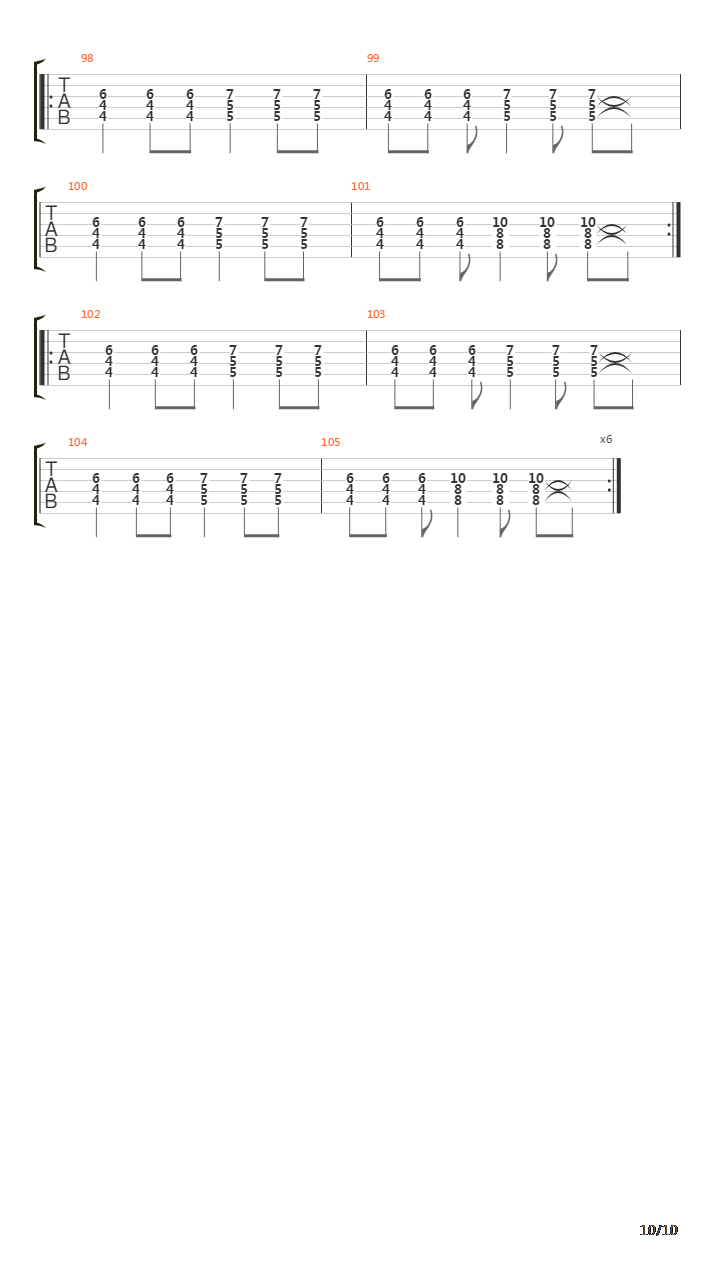 1064吉他谱