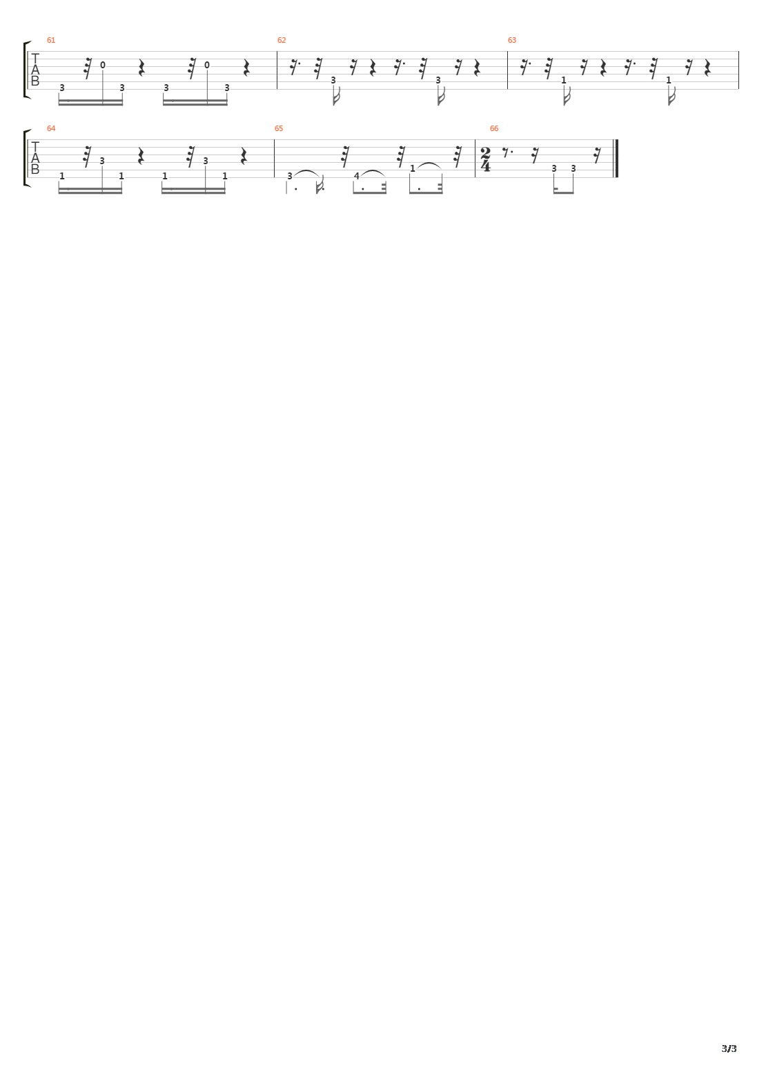 Usok吉他谱