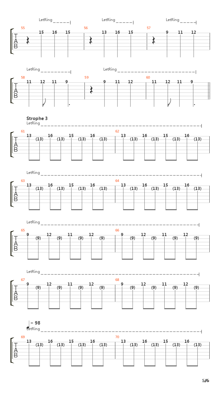 Spiegelaugen吉他谱