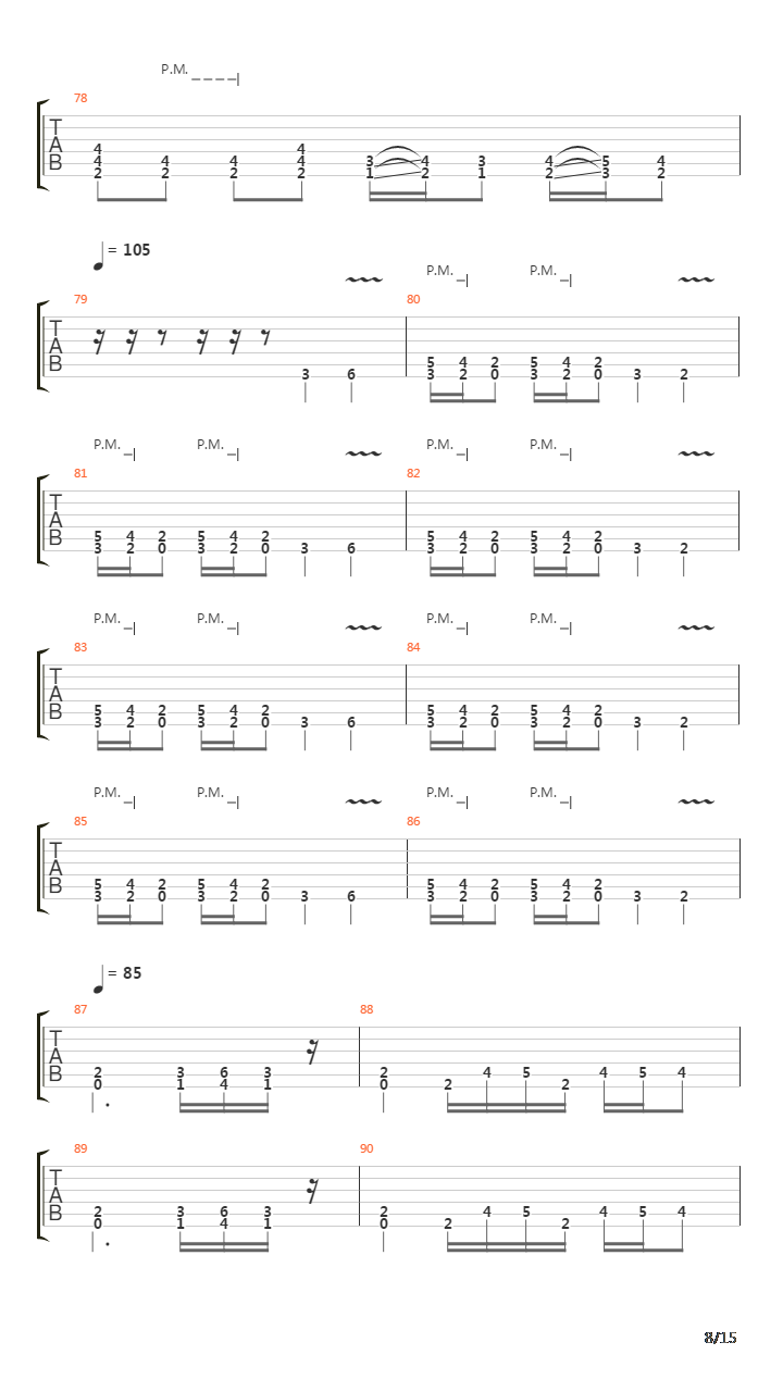 Last One On Earth吉他谱