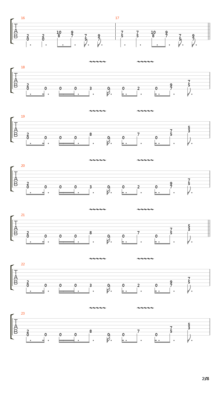 Rite Of Shades吉他谱
