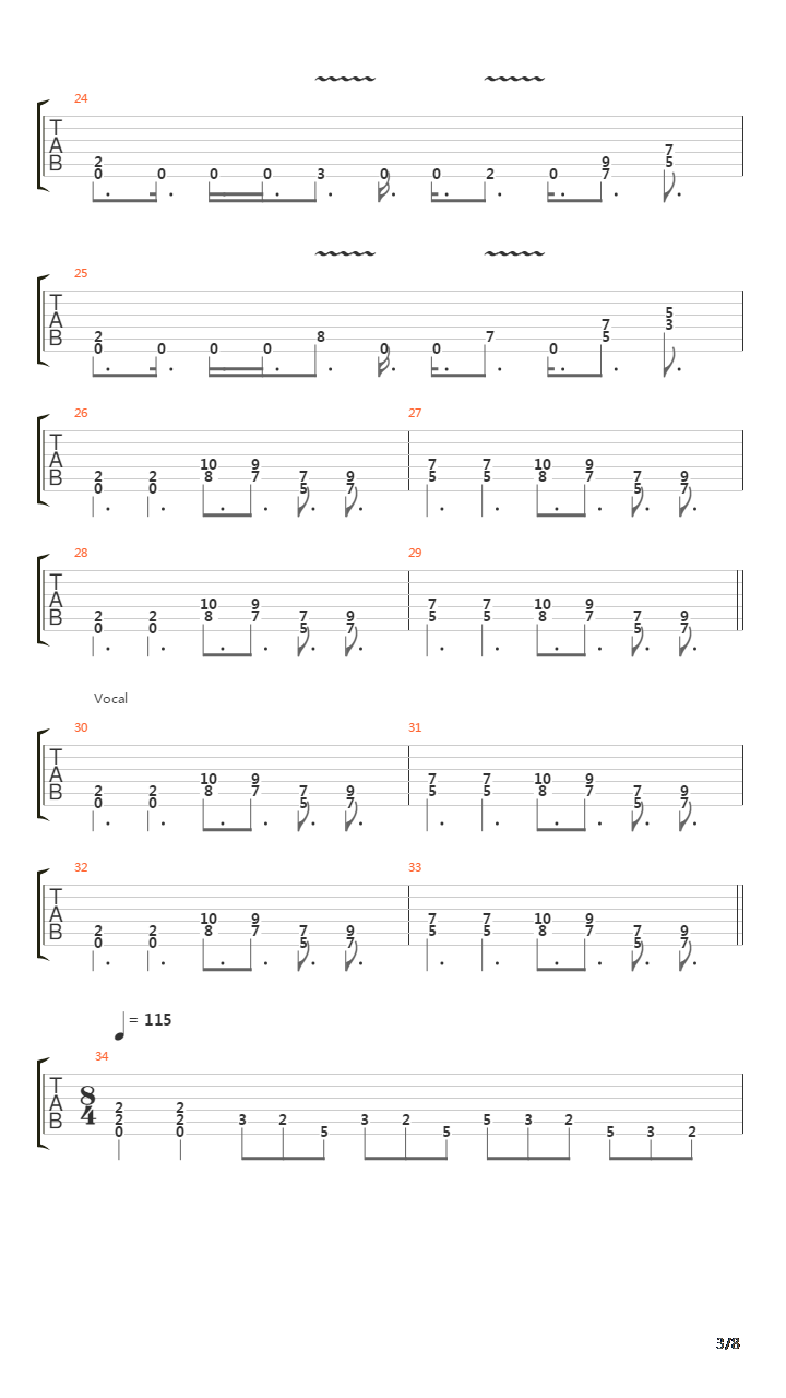 Rite Of Shades吉他谱