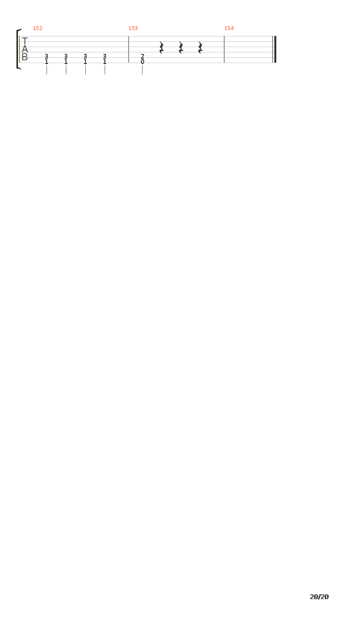 Scorbutics吉他谱