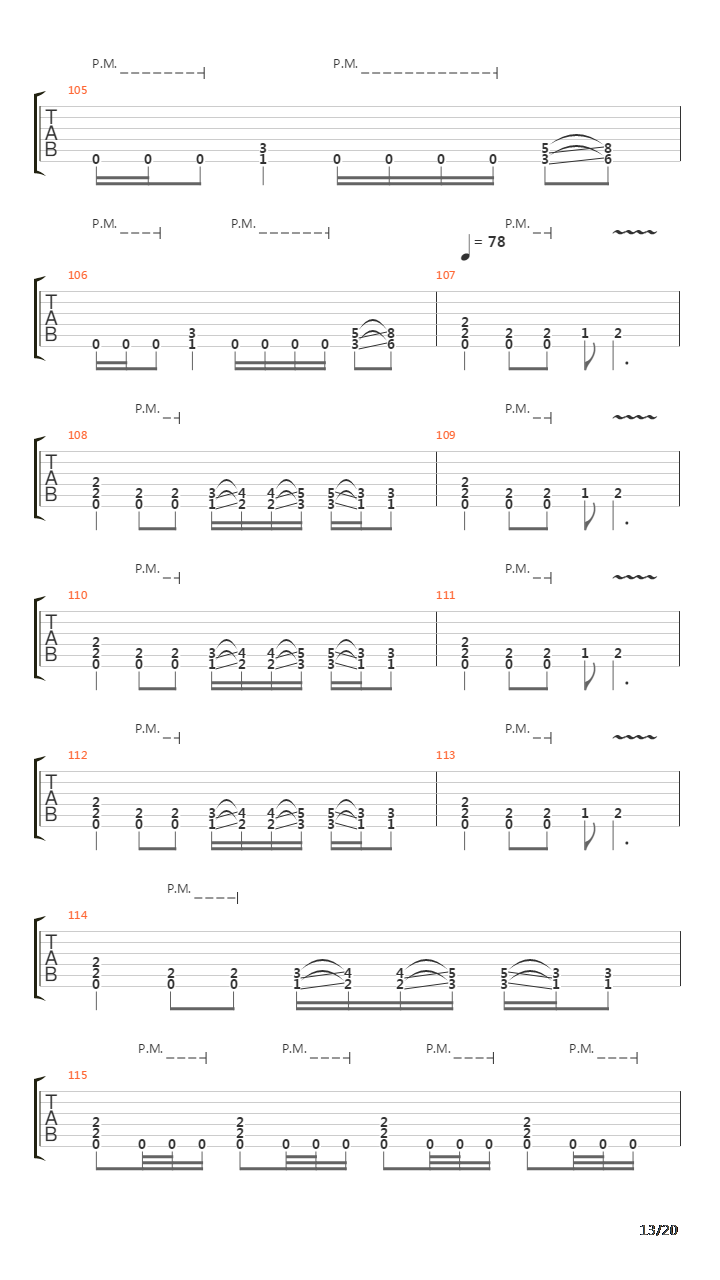 The Krusher吉他谱