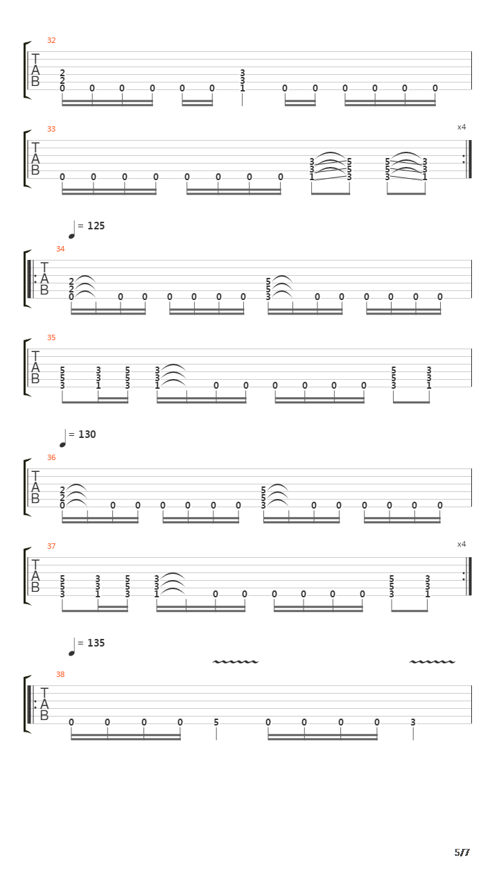 Vermin吉他谱