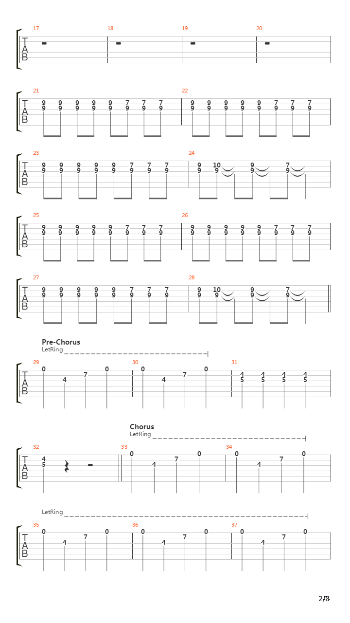 Stop Right There吉他谱