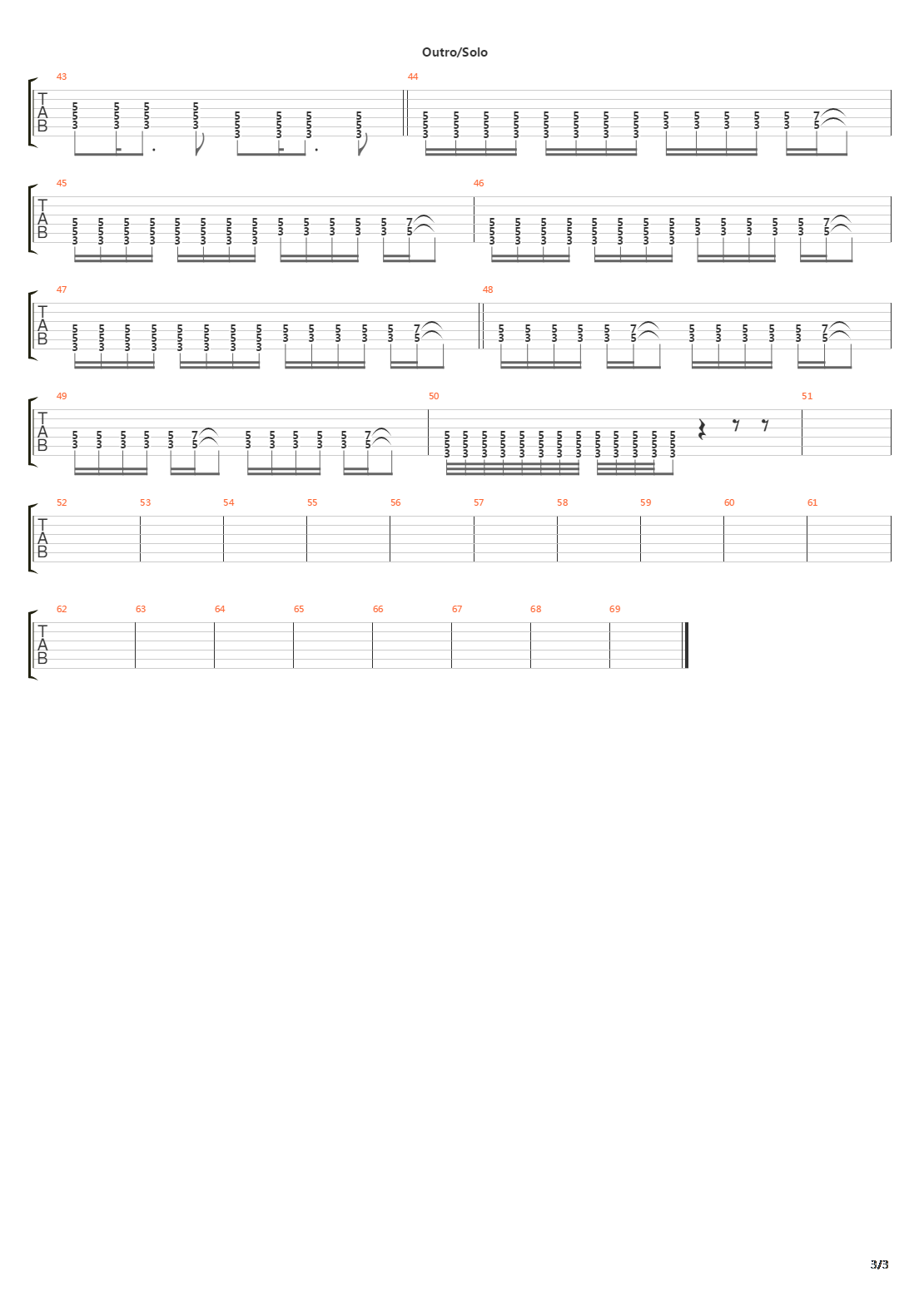 Inget Ljus吉他谱
