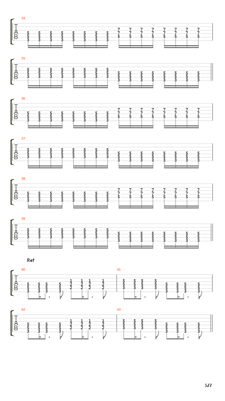 Inget Ljus吉他谱