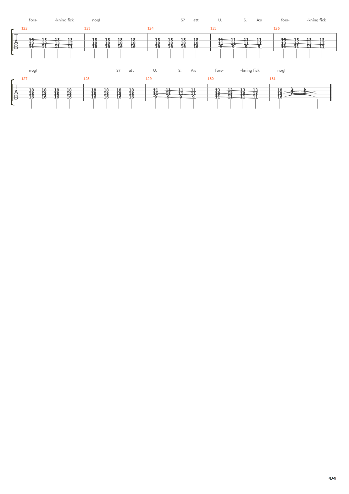 Vietnam吉他谱