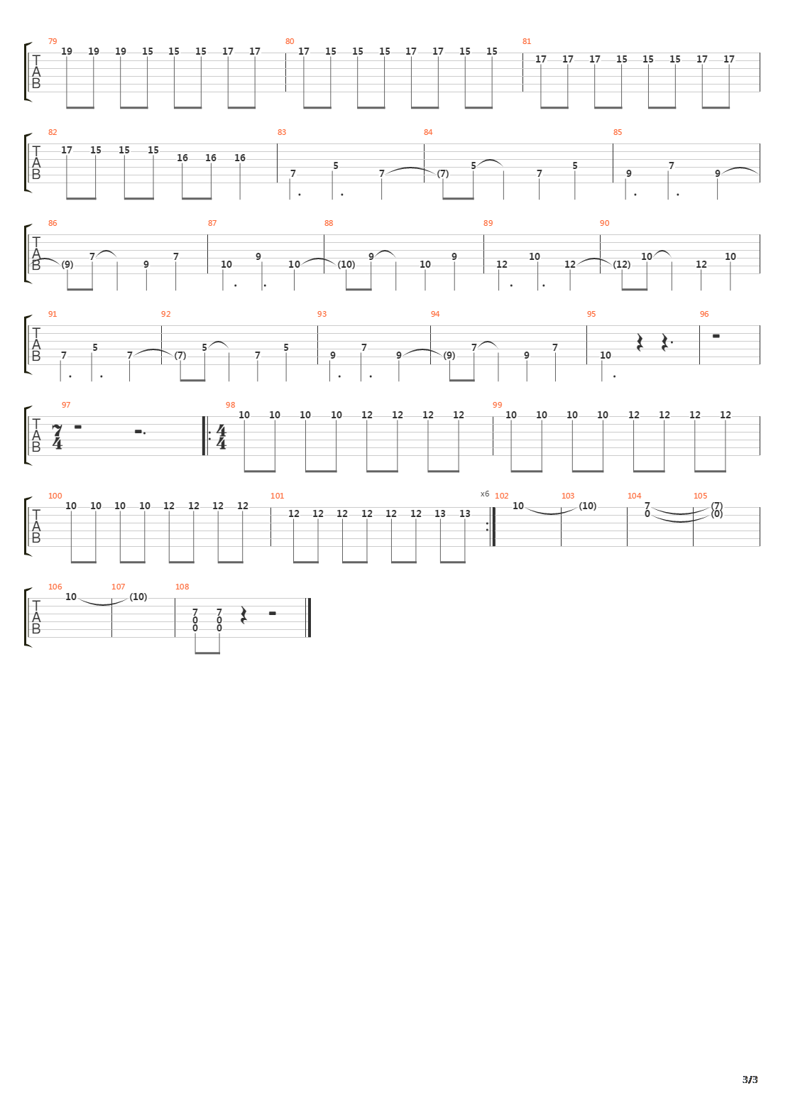 Heliotrope吉他谱