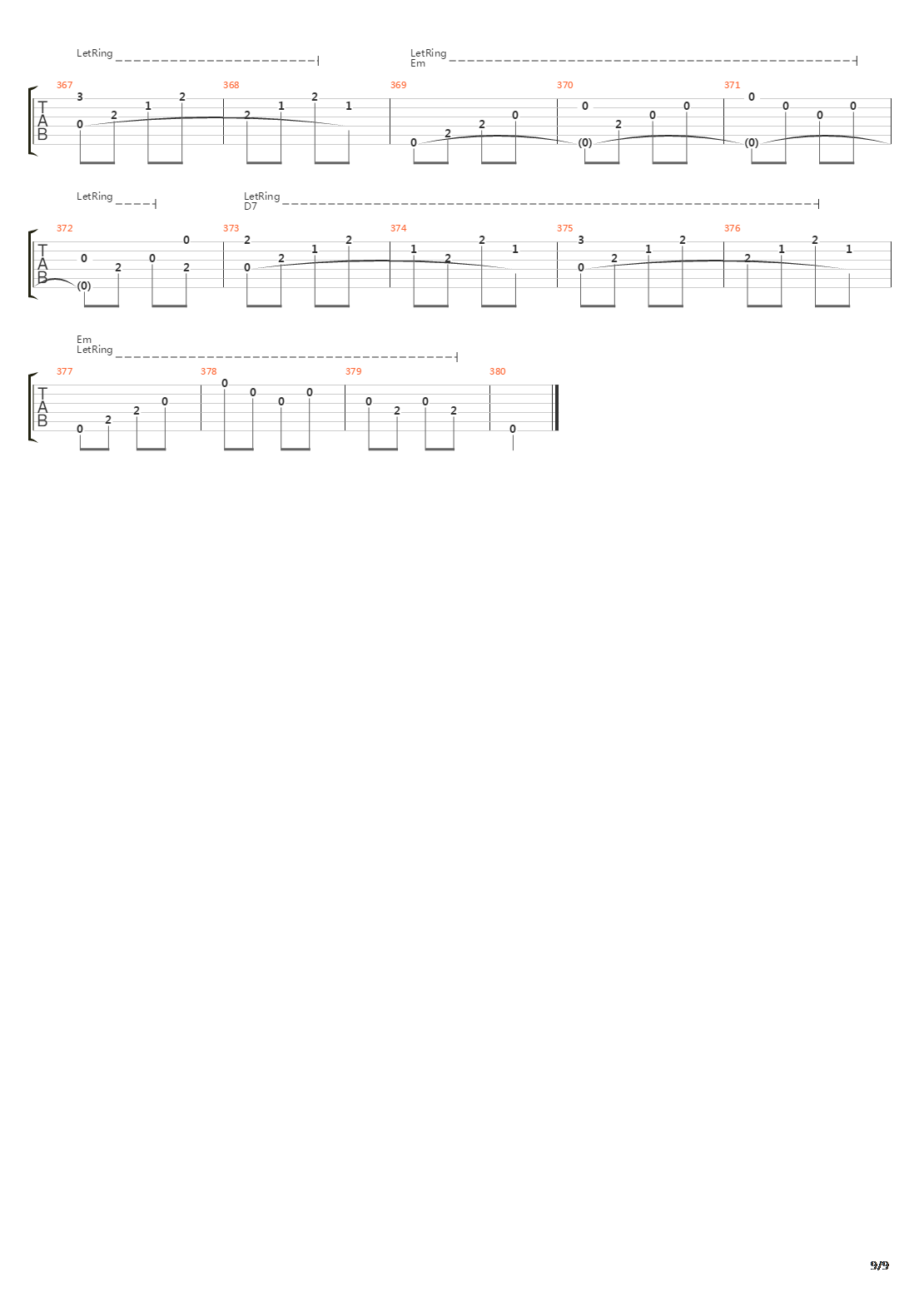 Le Ore Rosa Di Mazenderan吉他谱