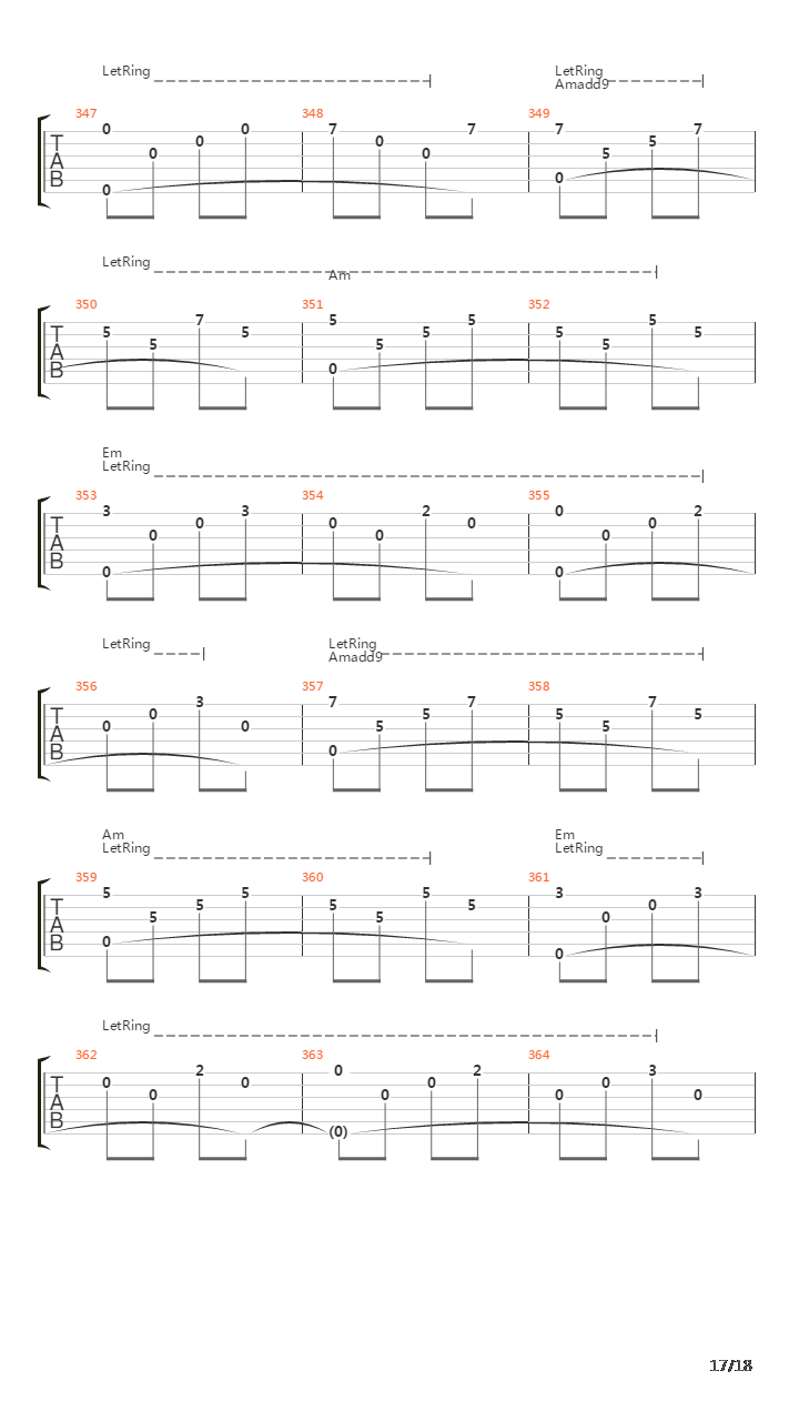 Le Ore Rosa Di Mazenderan吉他谱