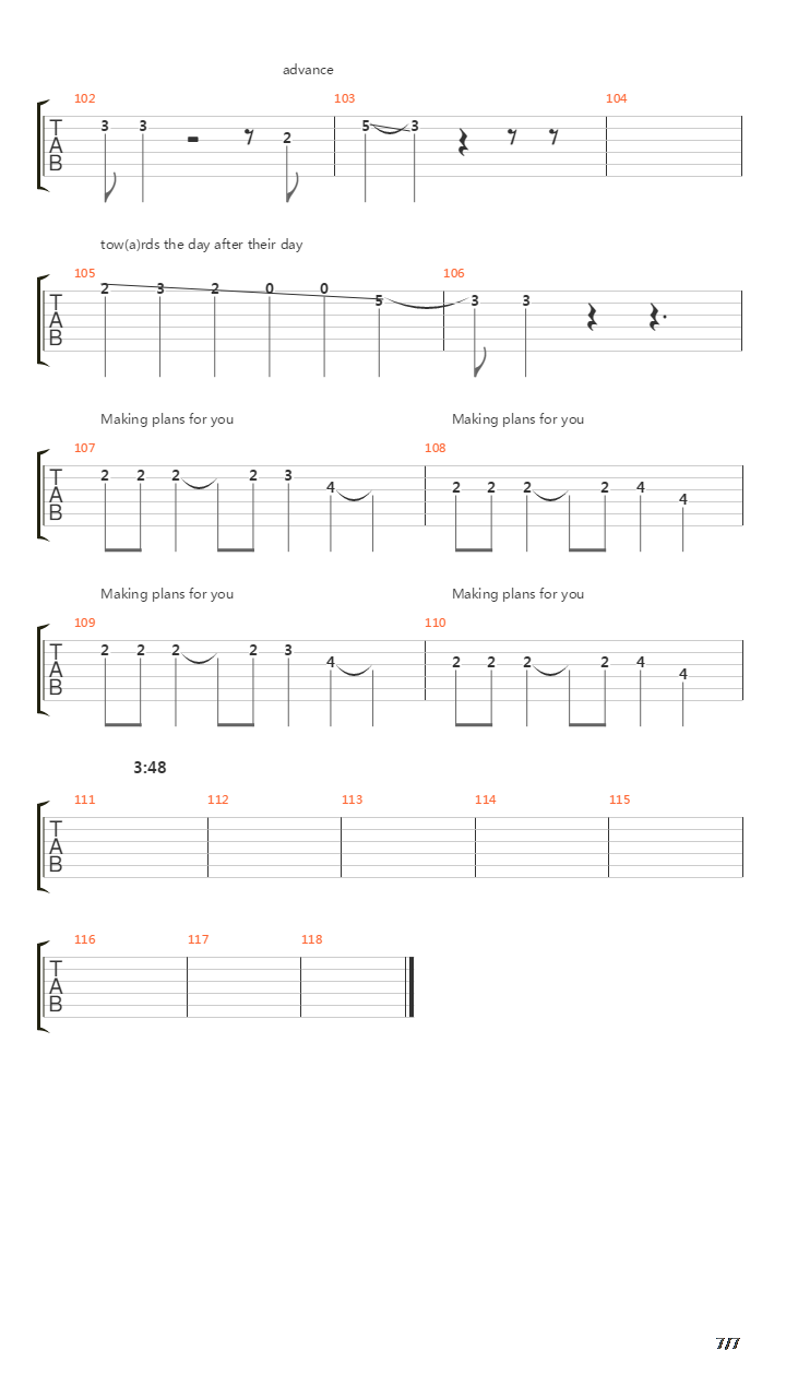 Ethiopian Song吉他谱