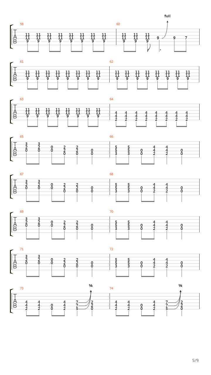 Kpek吉他谱