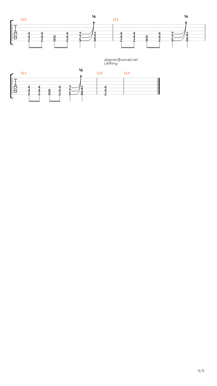 Kpek吉他谱