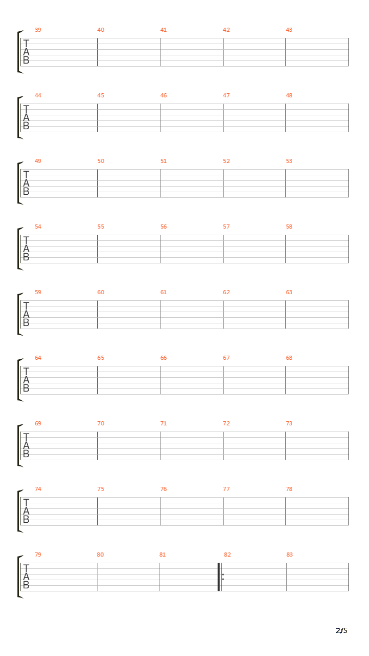 Cancion Inutil吉他谱